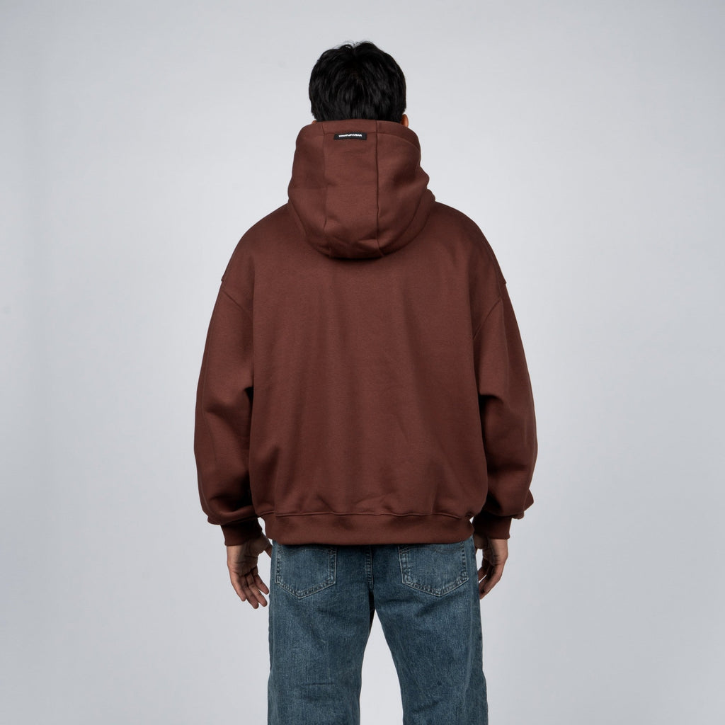 Polerón WhatUp Flame Logo Brown