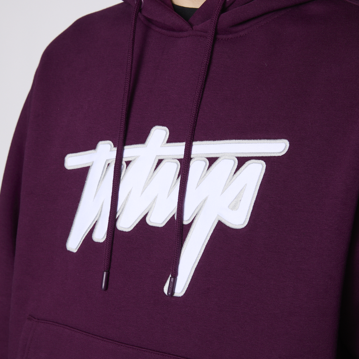 Polerón Whatup Hombre Hoodie Purple White