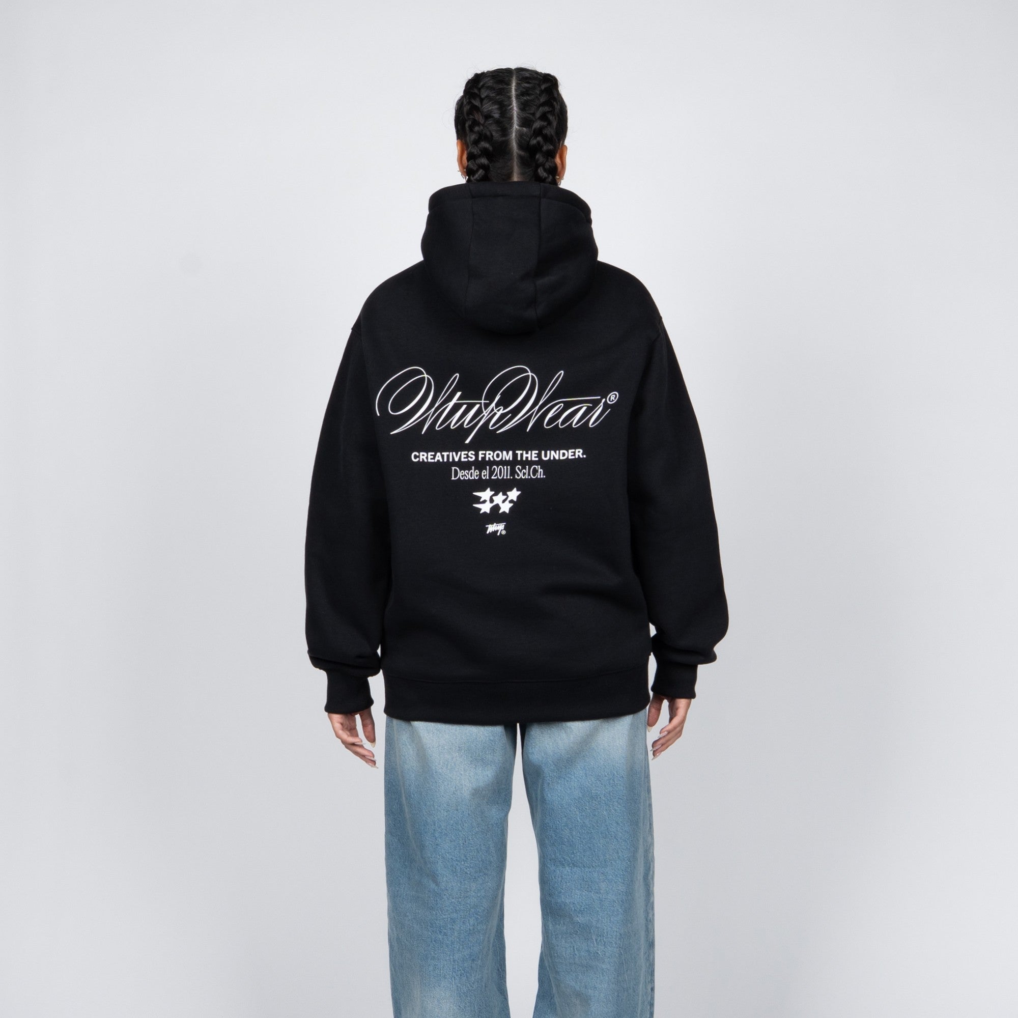 Polerón WhatUp Hoodie Creative Black