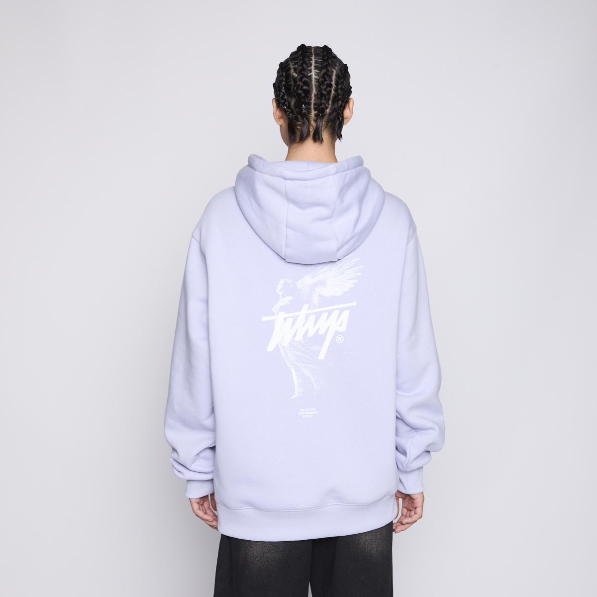 Polerón Whatup Hombre Hoodie Angel Purple
