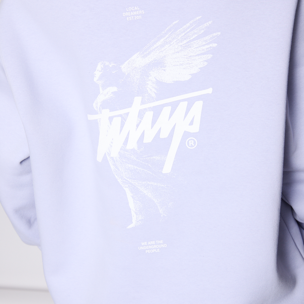 Polerón Whatup Hombre Hoodie Angel Purple