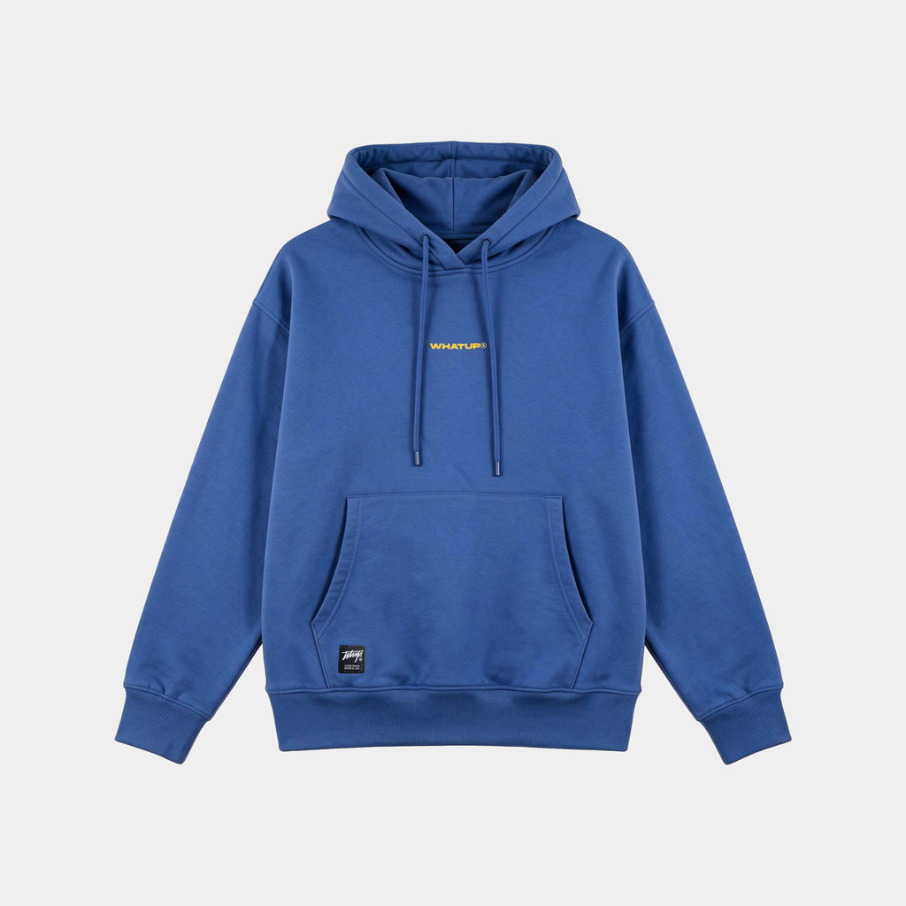 Polerón Hoodie Regular Azul
