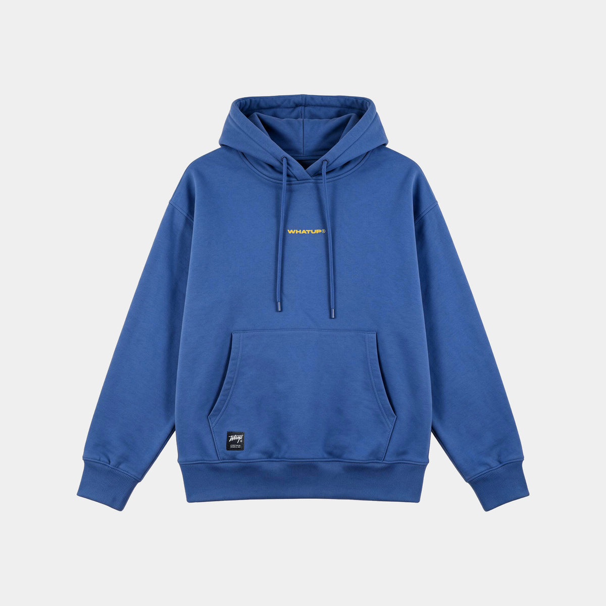 Polerón Hoodie Regular Azul
