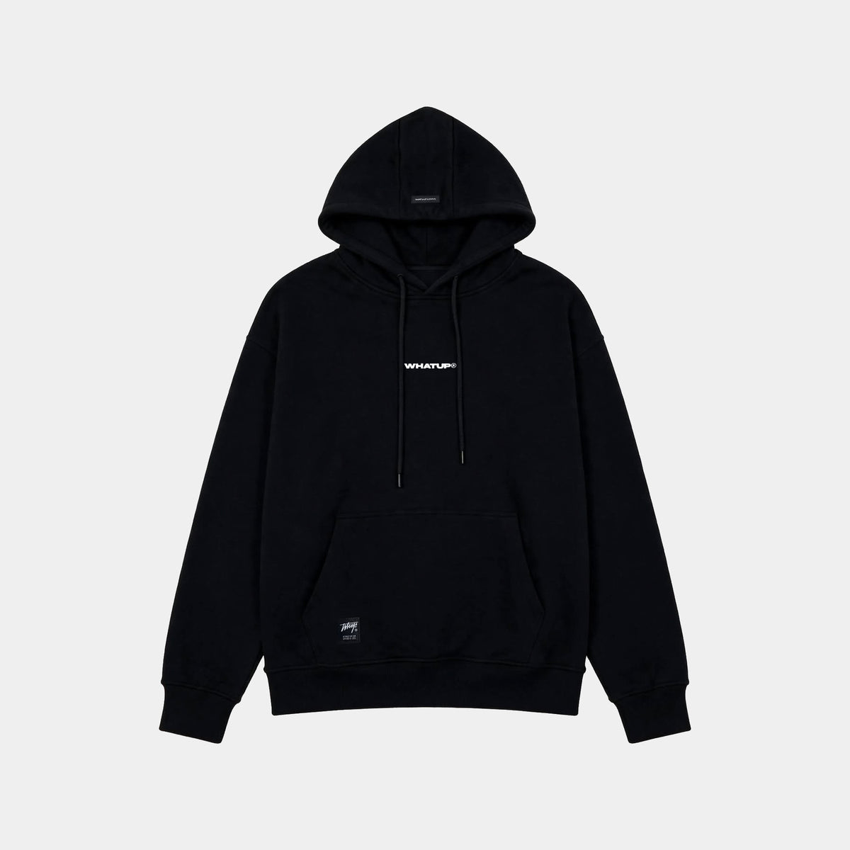 Polerón Hoodie Regular Negro