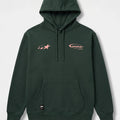 Polerón WhatUp Hoodie True Society Green Pink