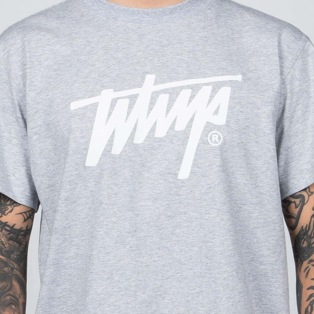 Polera WhatUp Classic Icon Grey White