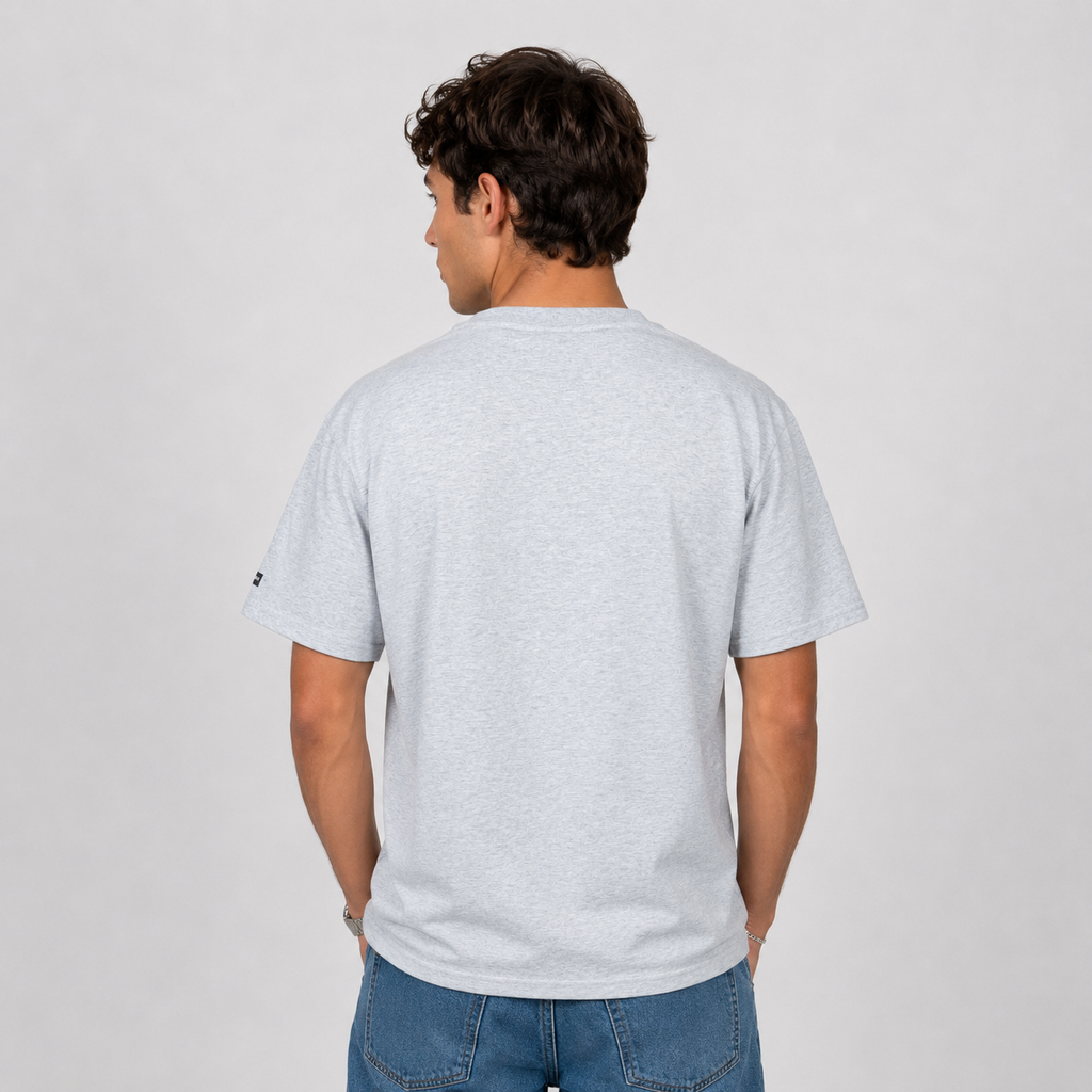 Polera WhatUp Classic Icon Grey White