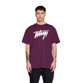 Polera Whatup Men Icon Logo Purple White