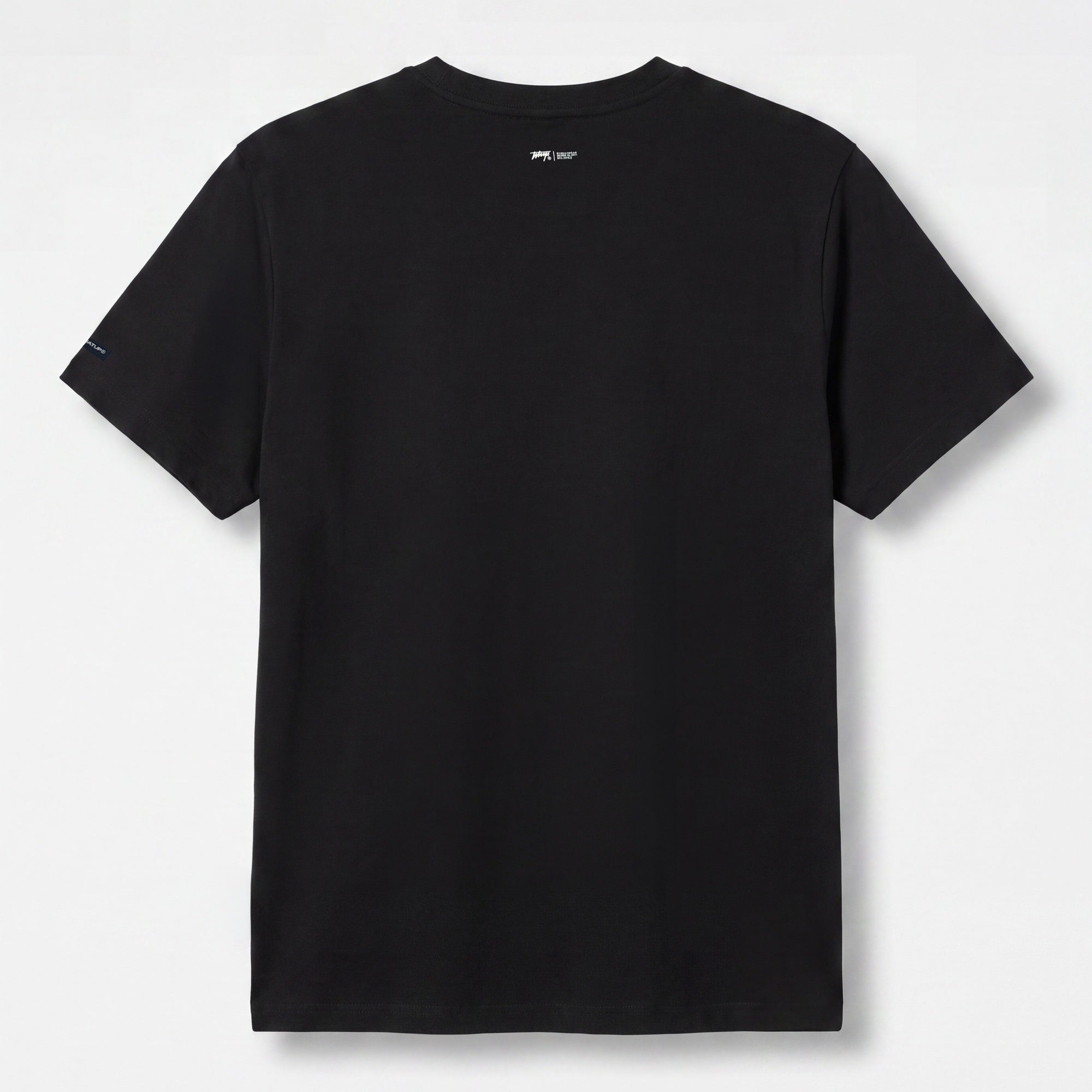 Polera WhatUp Men Classic Logo Black Grey