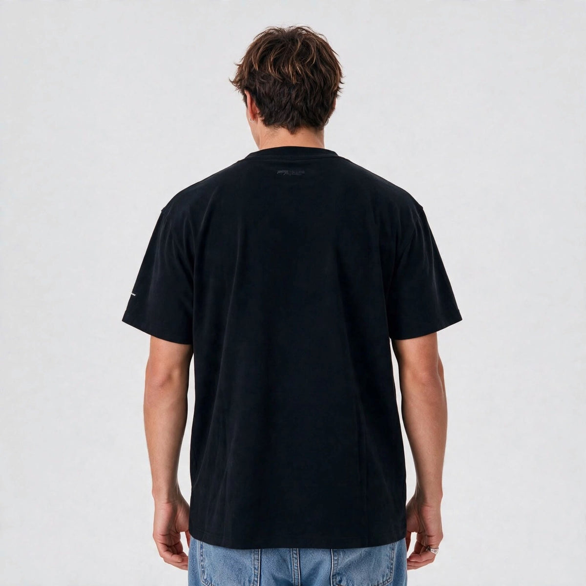 Polera Classic Logo Regular Negro