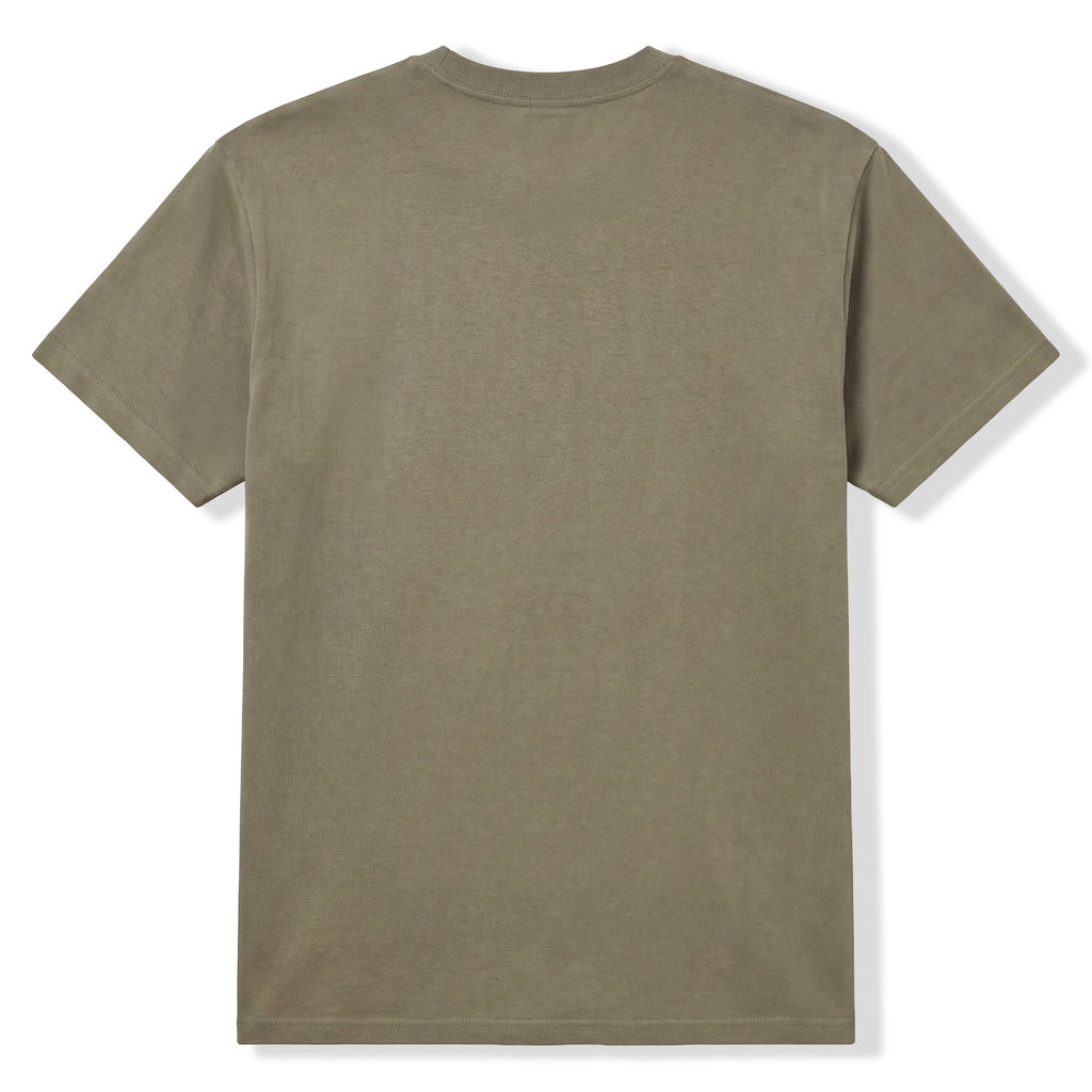 Polera WhatUp Men Classic Logo Olive Black