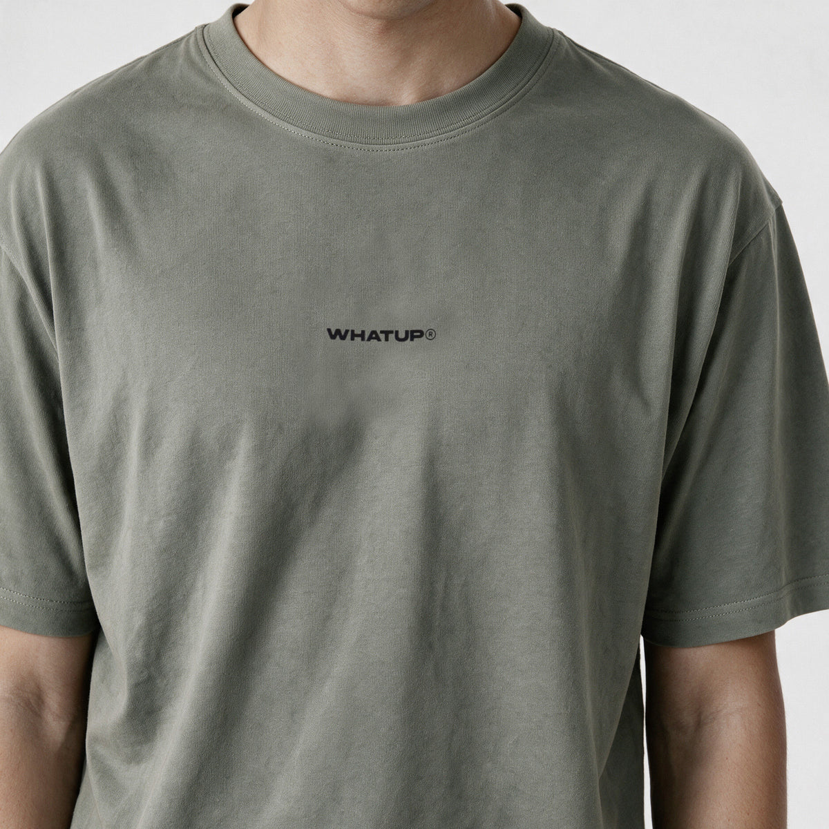 Polera Classic Logo Regular Verde Oliva