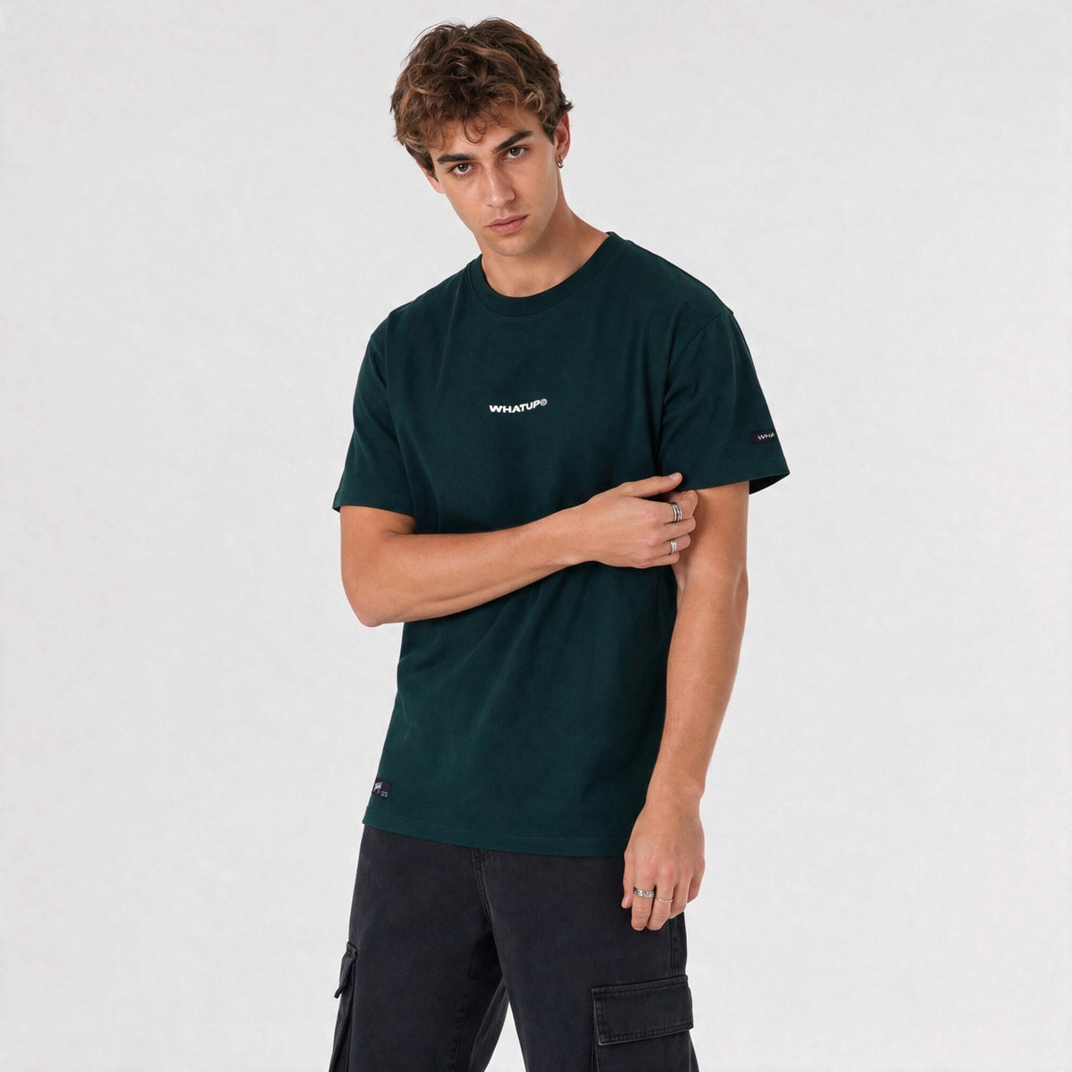 Polera Classic Logo Regular Verde