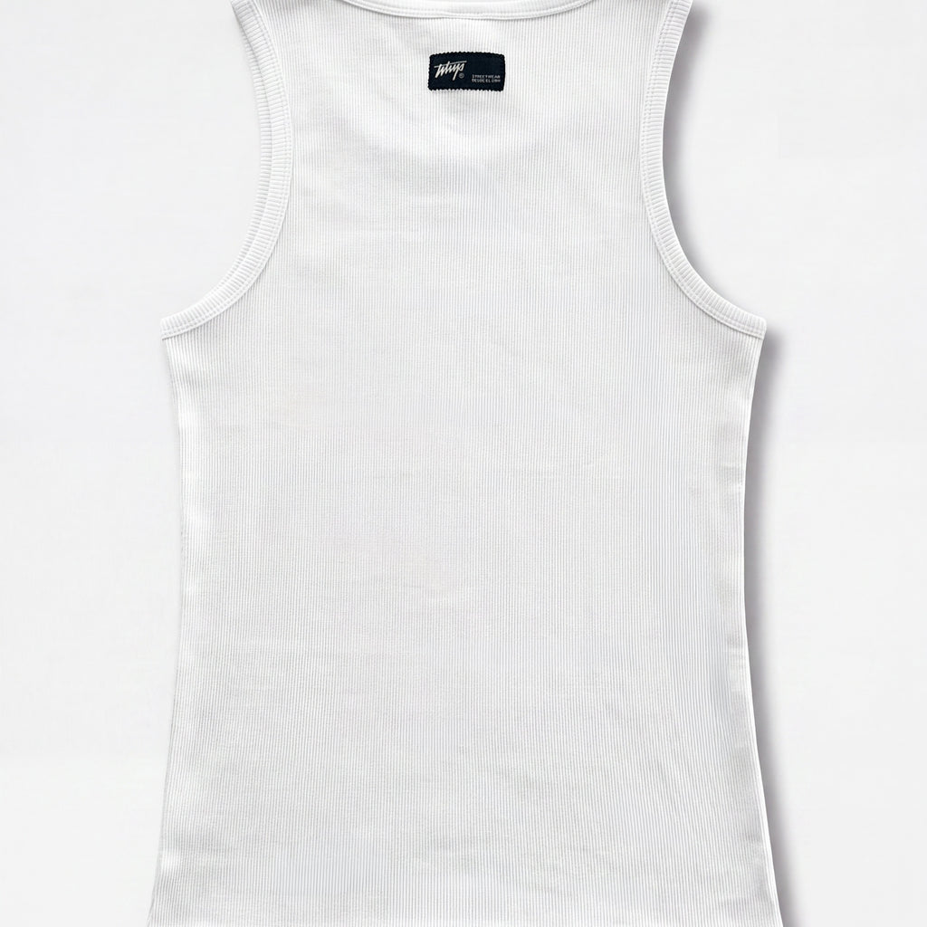 Polera WhatUp Men Tank White