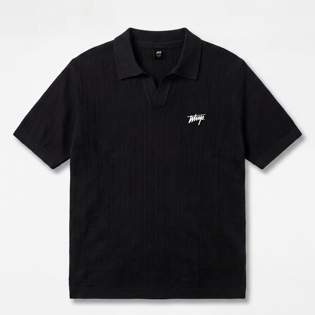 Polera WhatUp Men Knitted Black