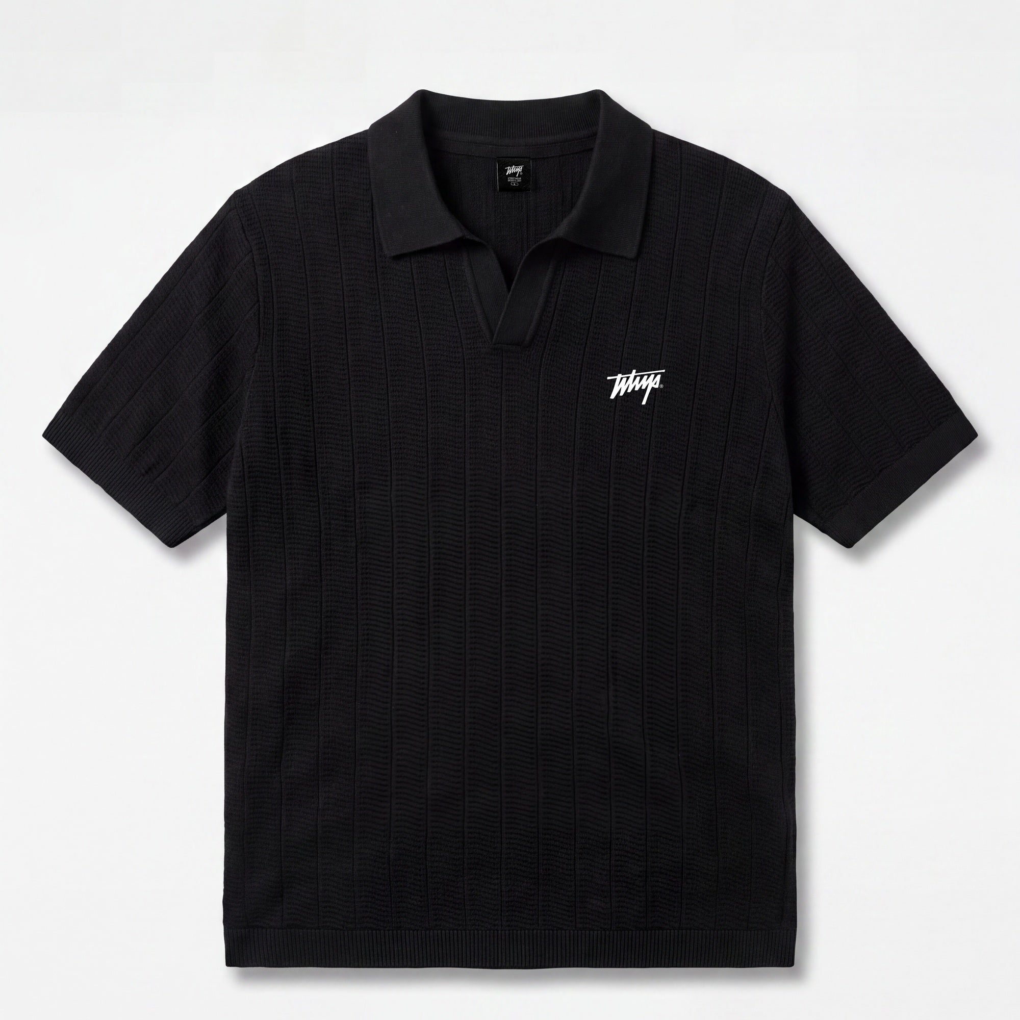 Polera WhatUp Men Knitted Black