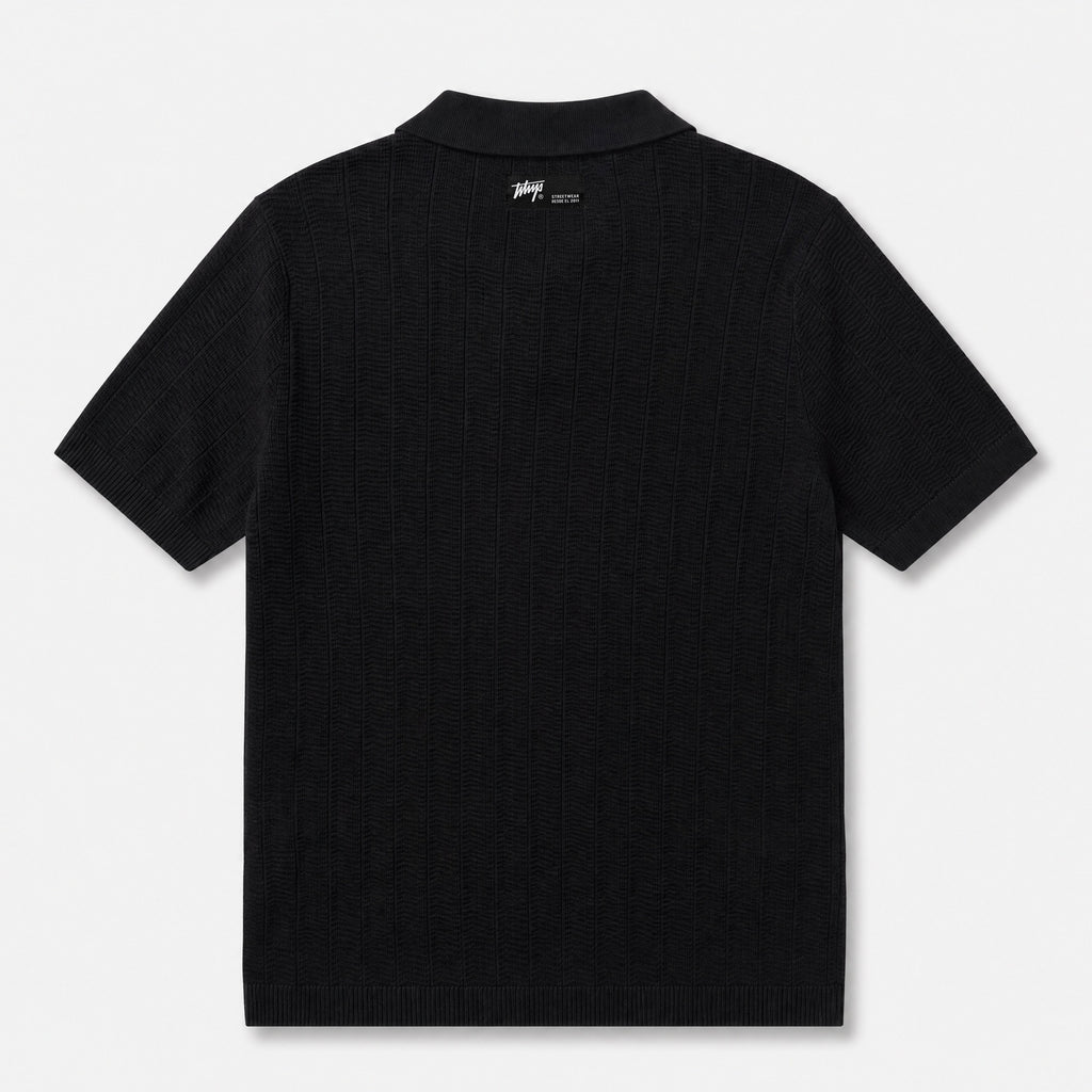 Polera WhatUp Men Knitted Black