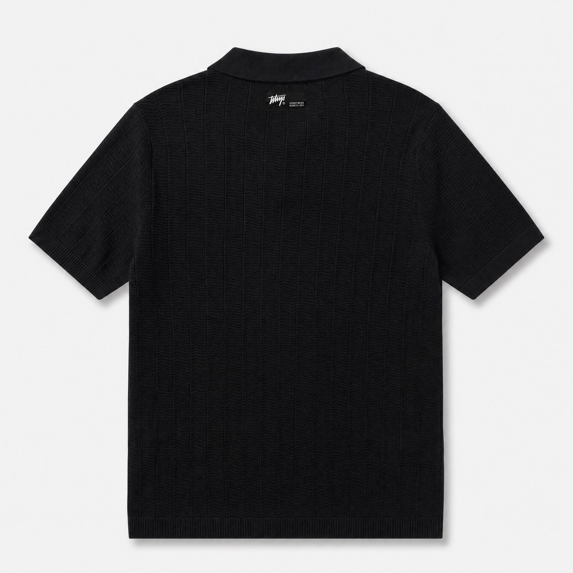 Polera WhatUp Men Knitted Black
