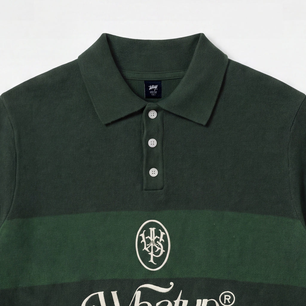 Polera WhatUp Men Block Core Green White