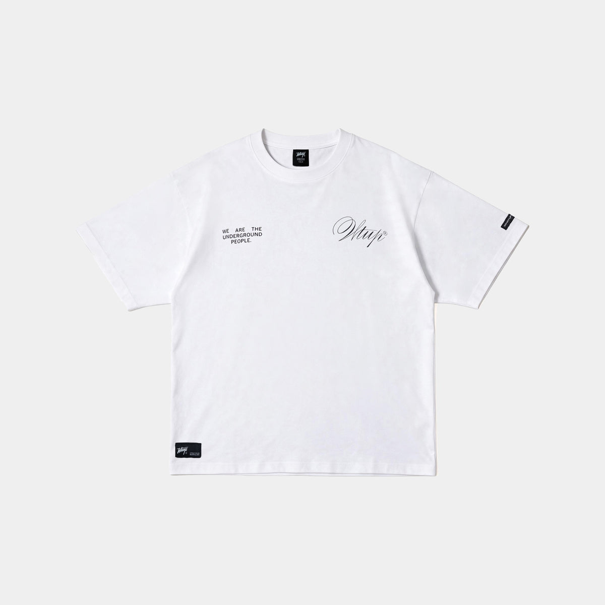 Polera Oversize Box Creatives From The Under Blanco