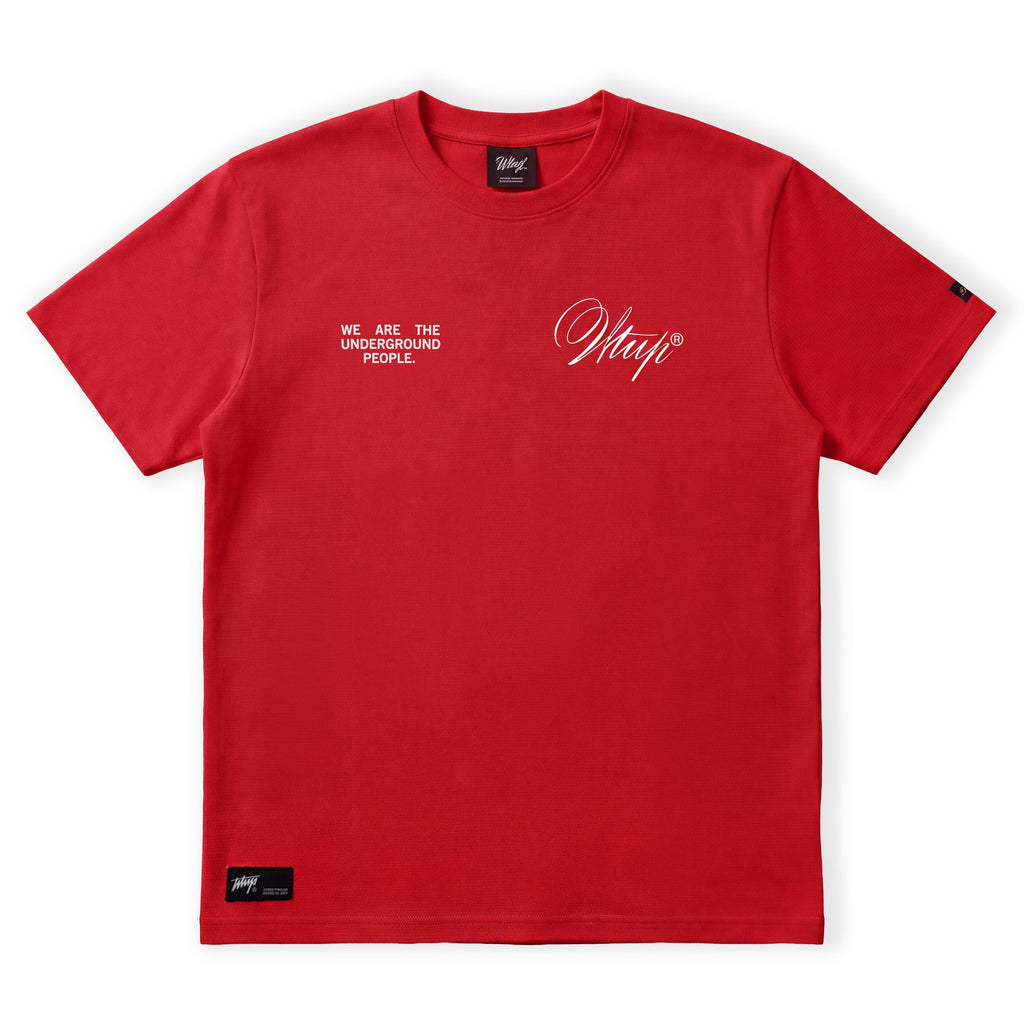 Polera WhatUp Men Oversize Creatives From The Under Red