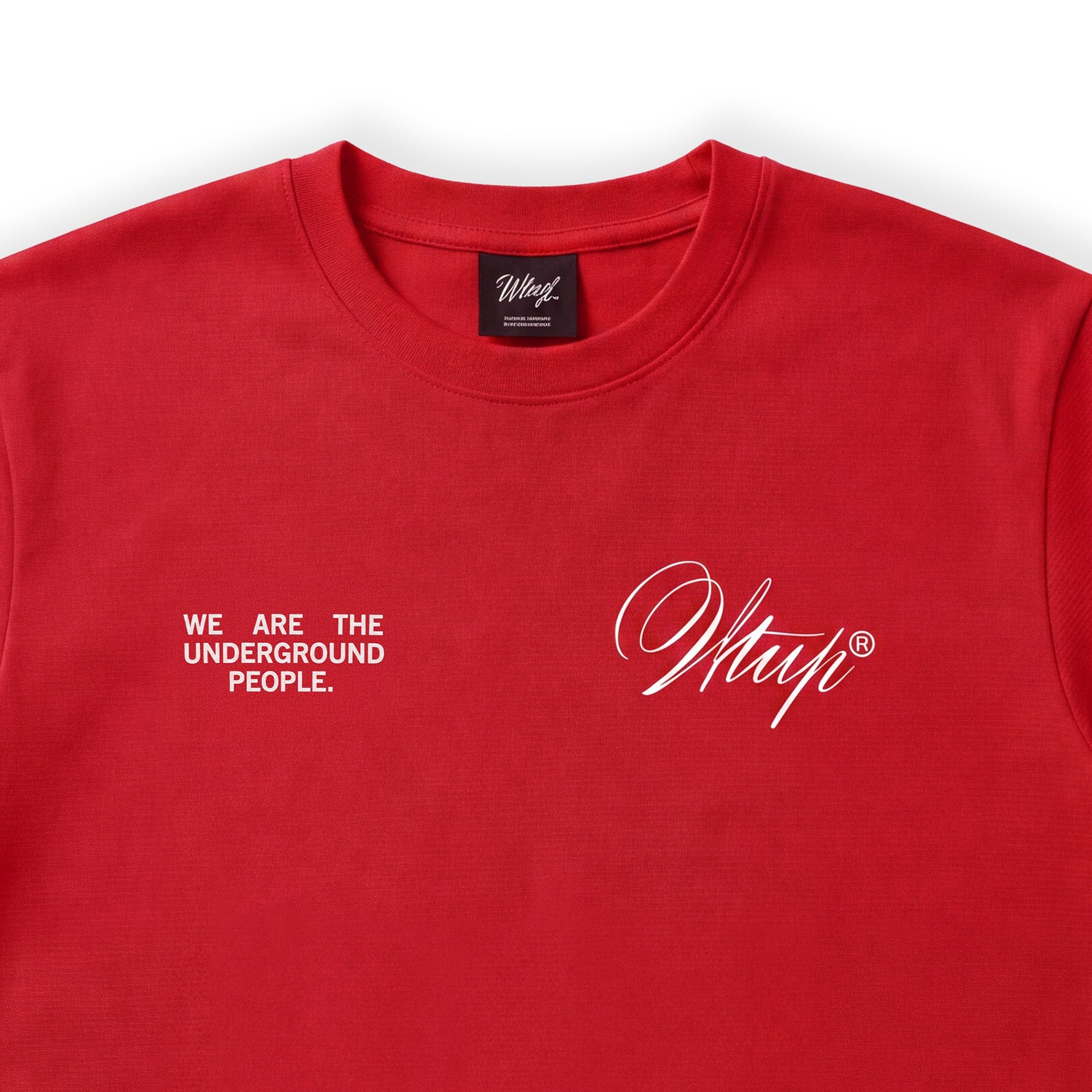 Polera WhatUp Men Oversize Creatives From The Under Red