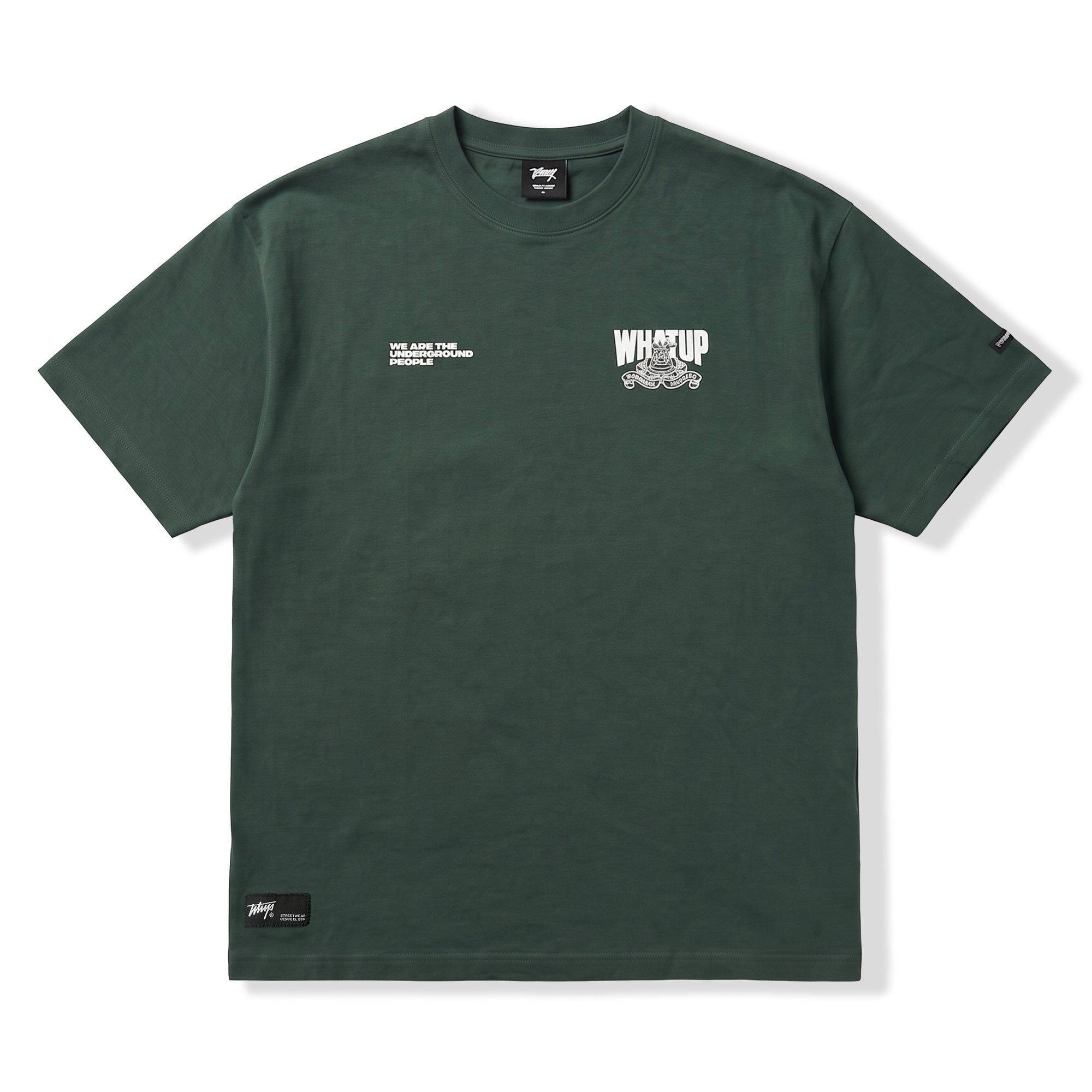 Polera WhatUp Men Oversize Dreamers Green