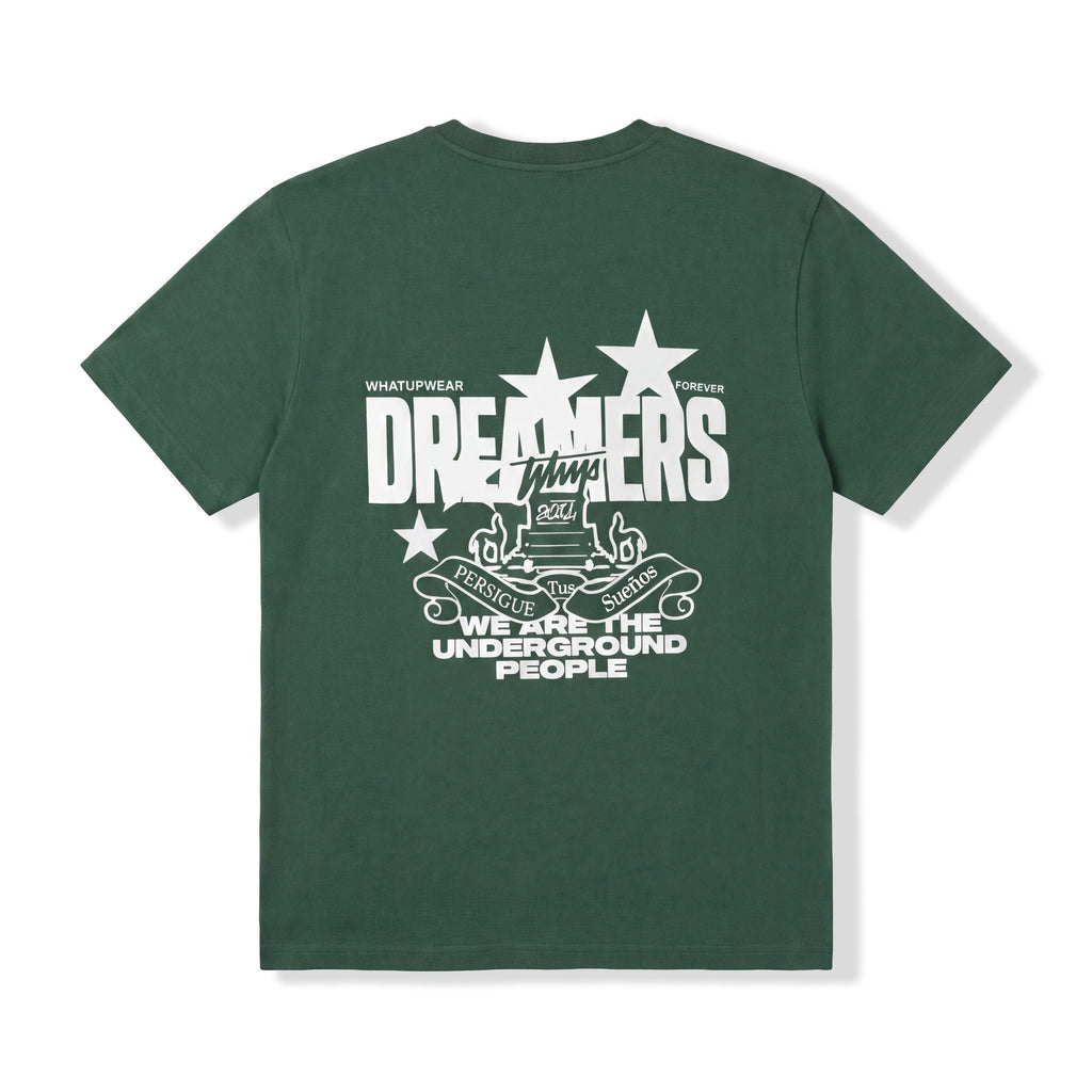Polera WhatUp Men Oversize Dreamers Green
