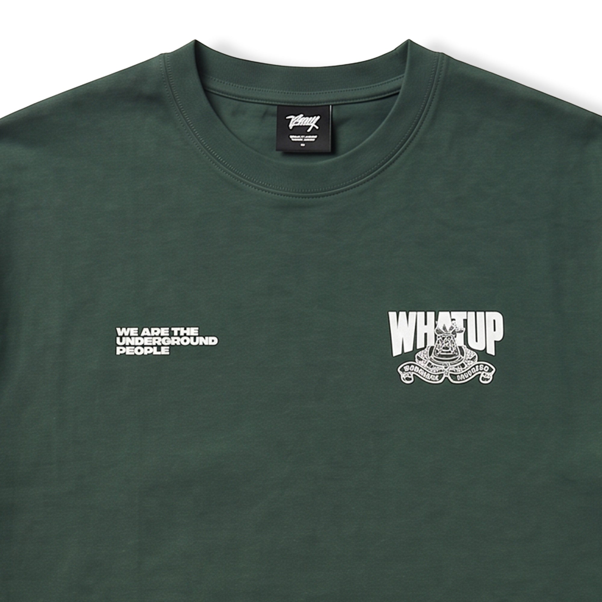 Polera WhatUp Men Oversize Dreamers Green