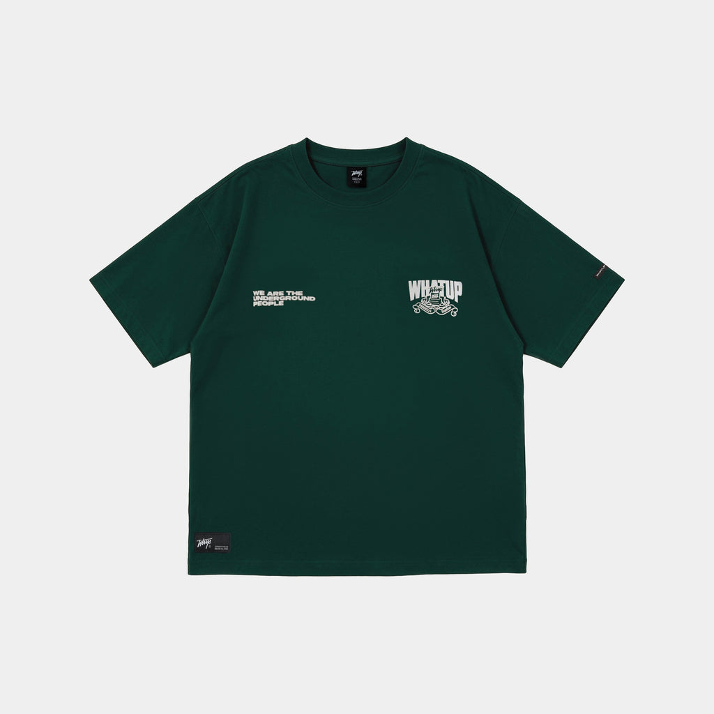 Polera Oversize Box Dreamers Verde