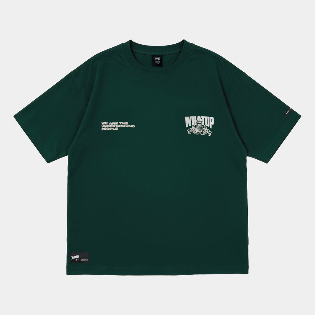 Polera Oversize Box Dreamers Verde