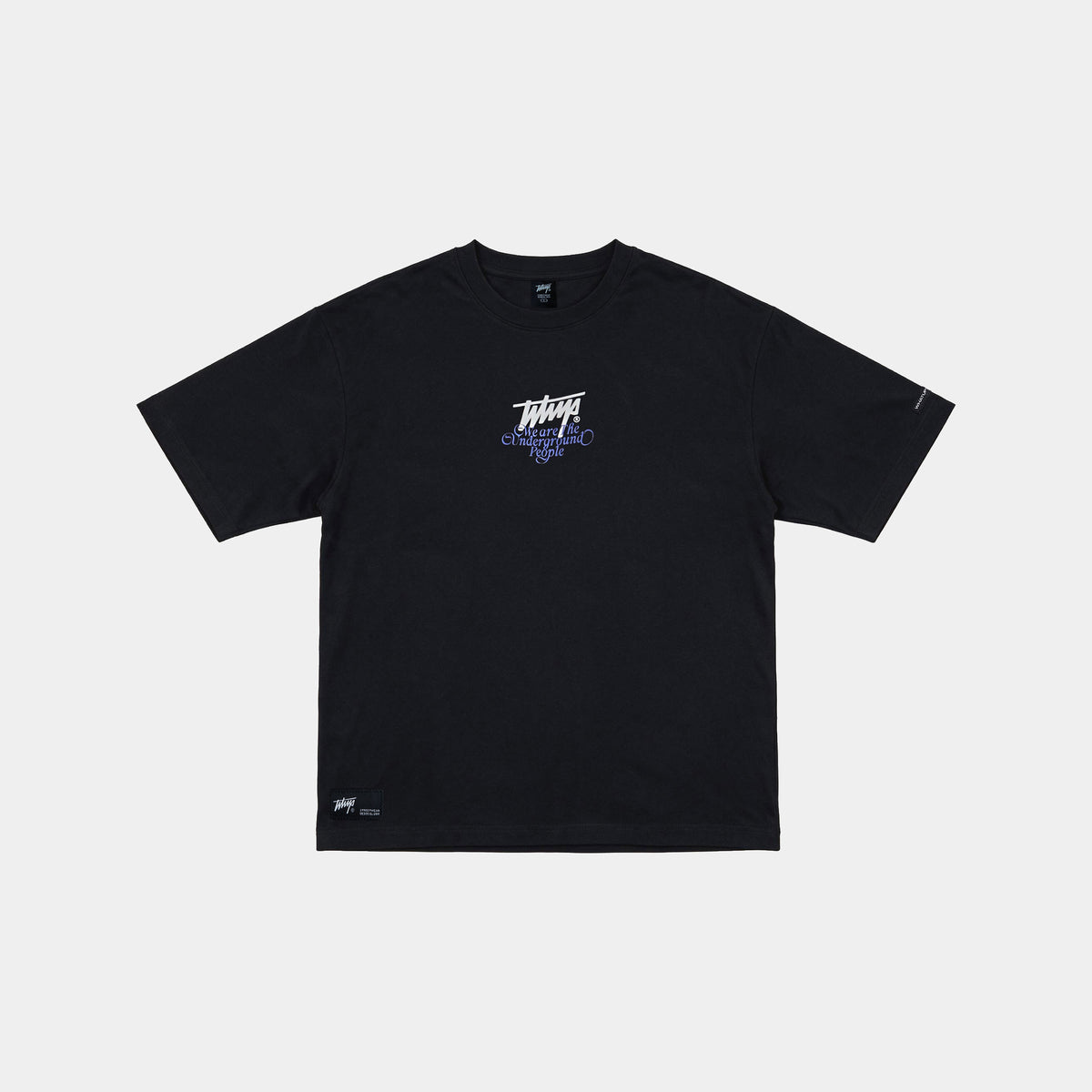Polera Oversize Box Cherry Dice Negro