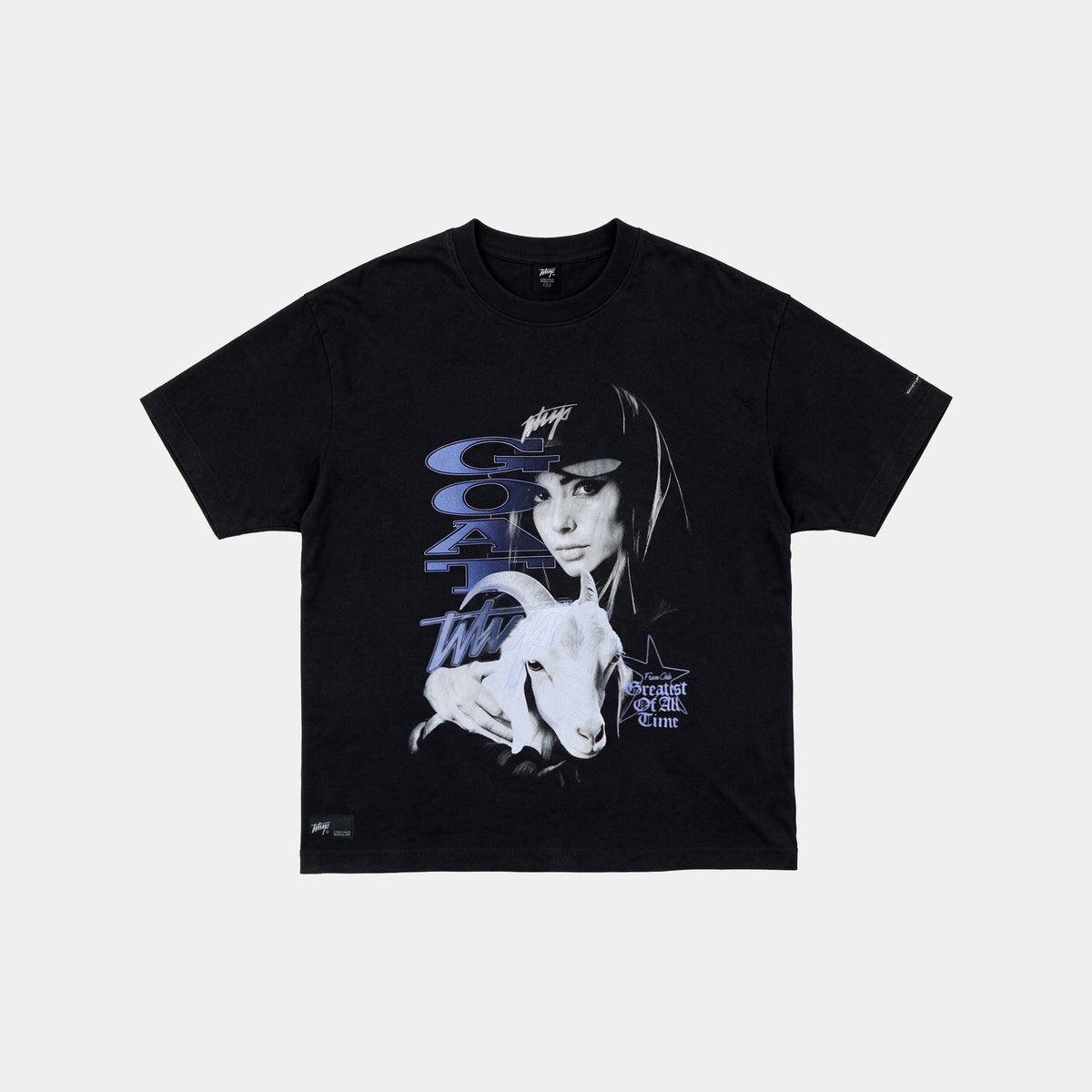 Polera Oversize Box GOAT Negro