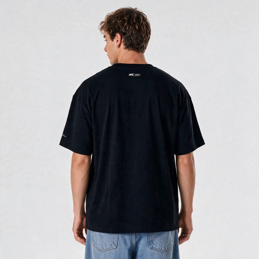 Polera Oversize Box Passion Keychain Negro
