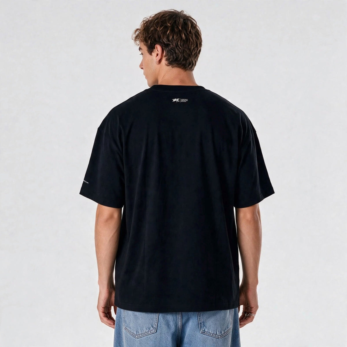 Polera Oversize Box Passion Keychain Negro