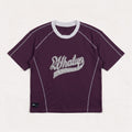 Polera WhatUp Men Boxy Mesh Burgundy