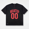Polera WhatUp Men Boxy Mesh 00 Black Red
