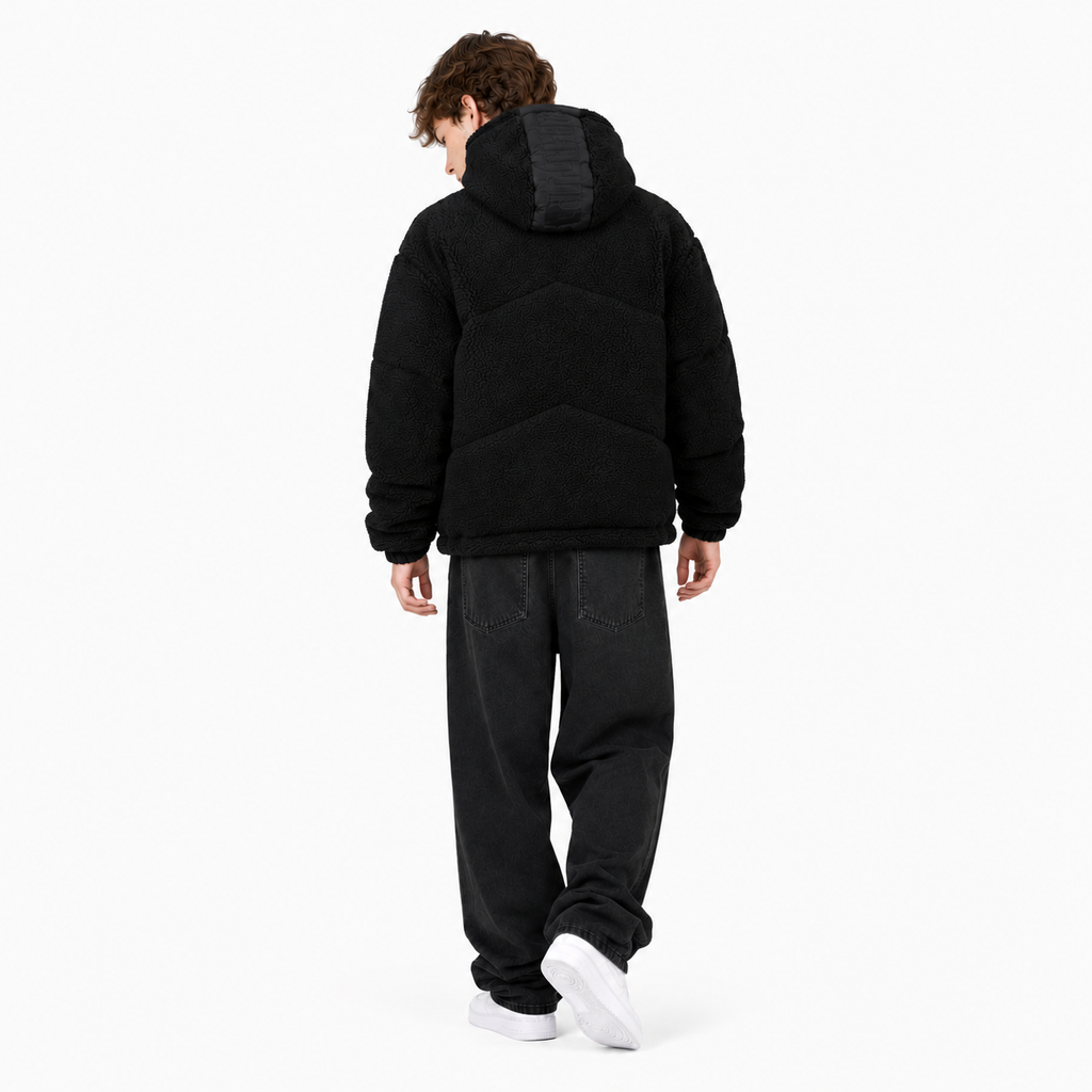 Sherpa Whatup Men Full Zipper Black