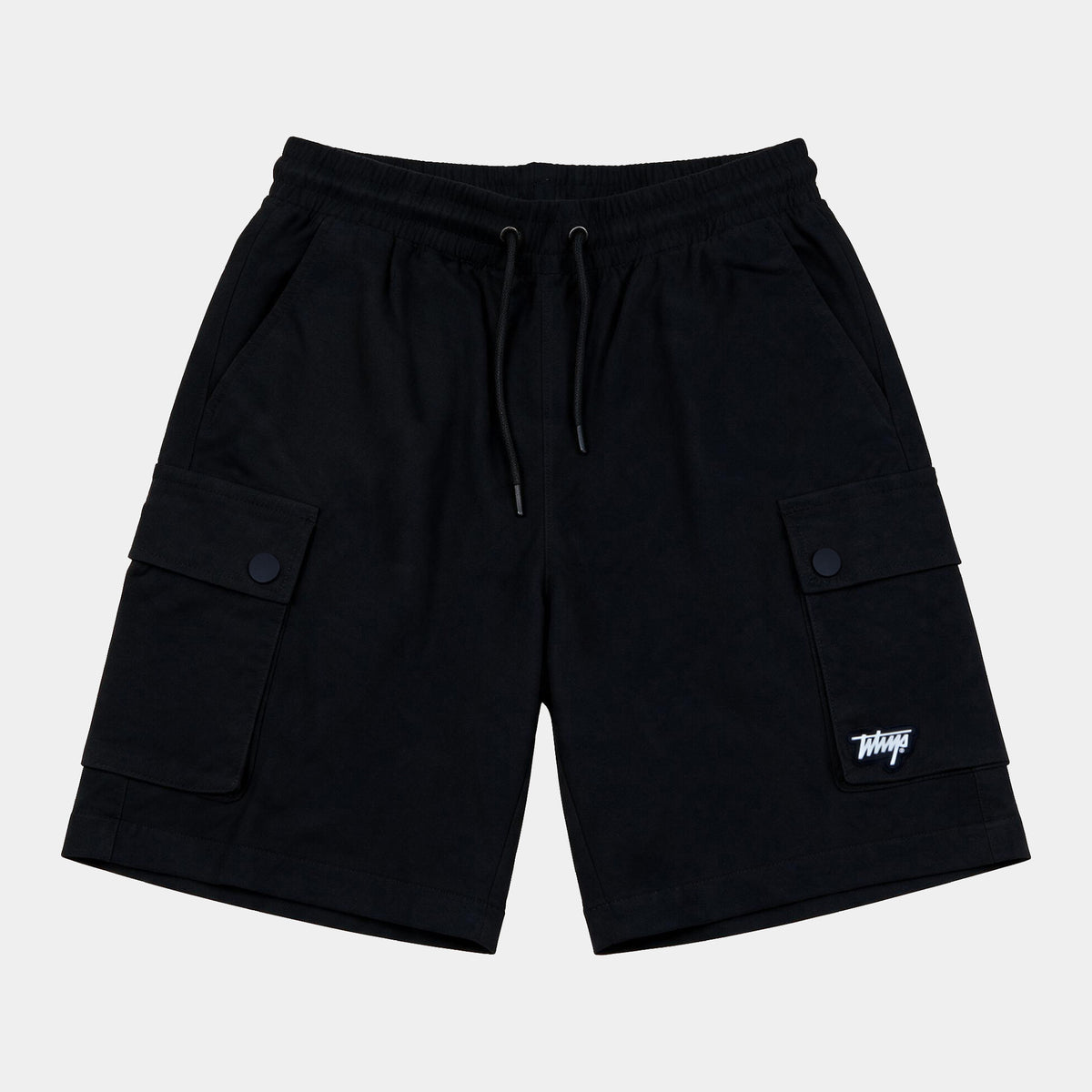 Short Cargo Gabardina Negro