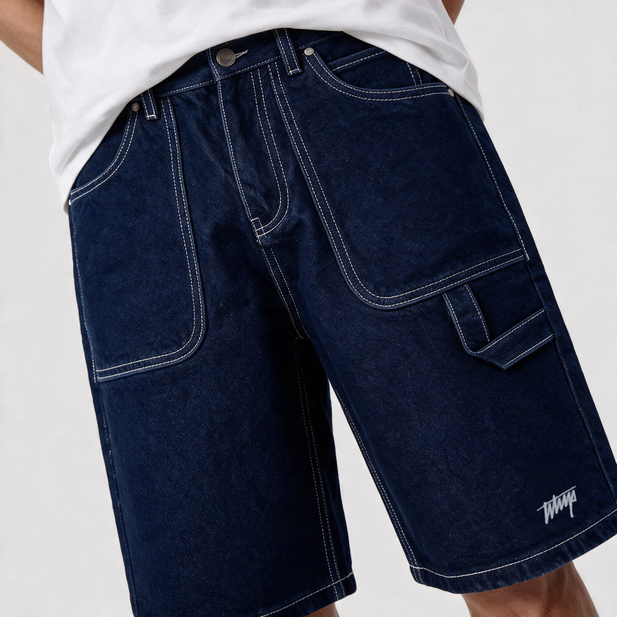 Short Denim Jort Azul Marino