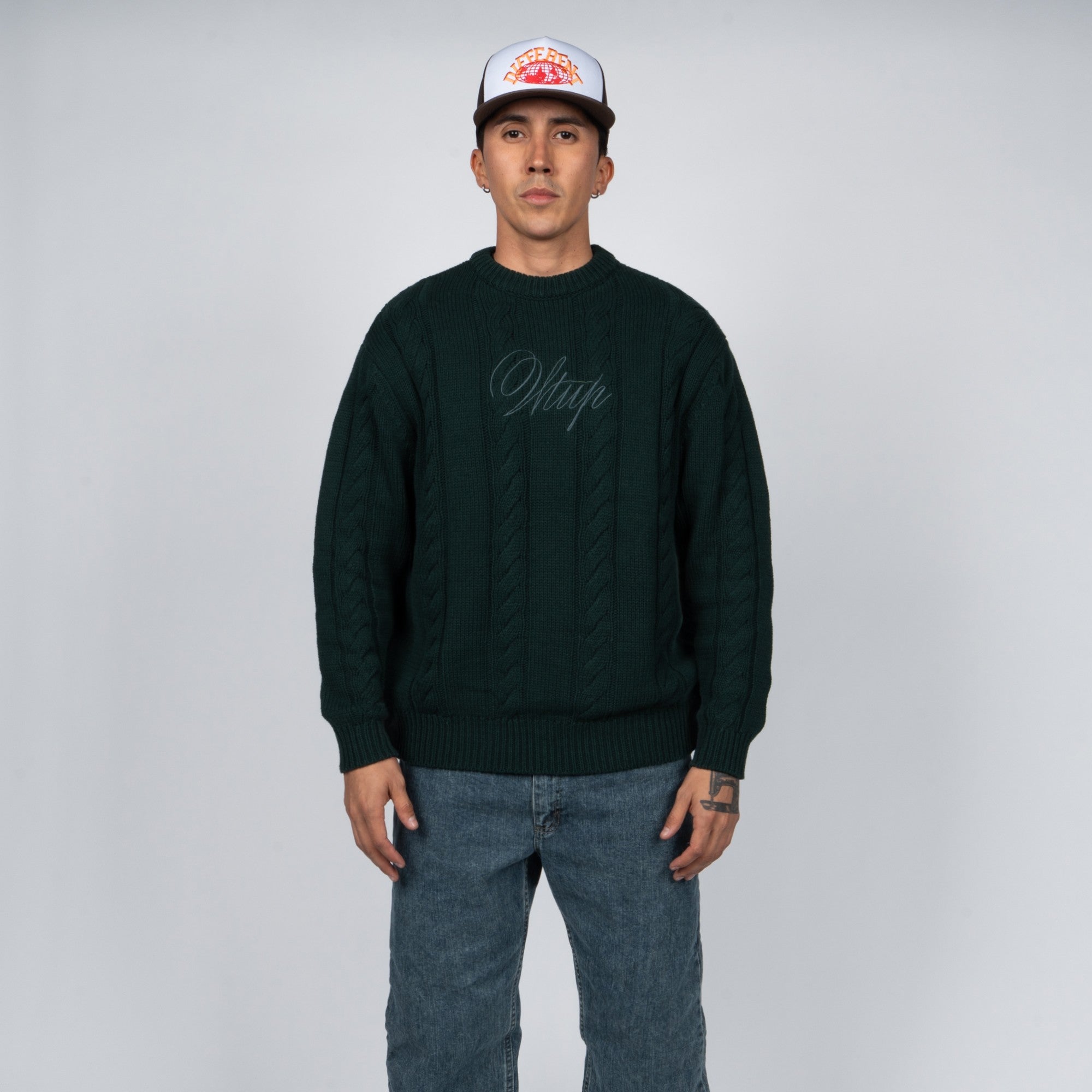 Sweater WhatUp Dark Green