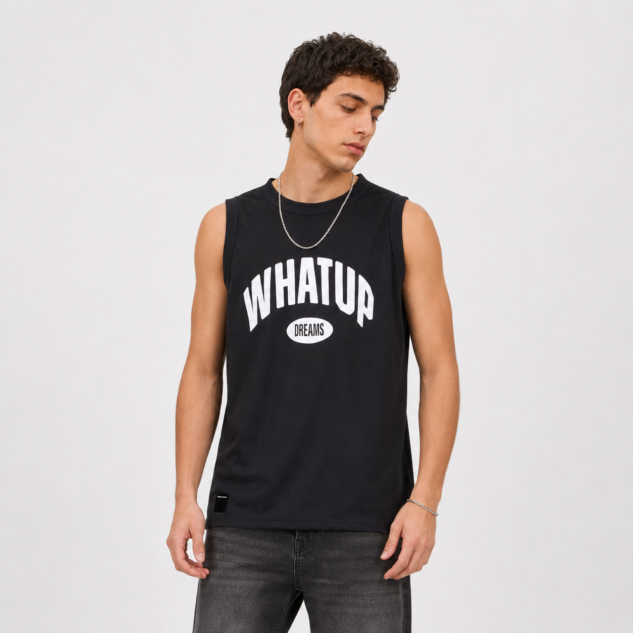 Sudadera WhatUp Men Tank Dream Black