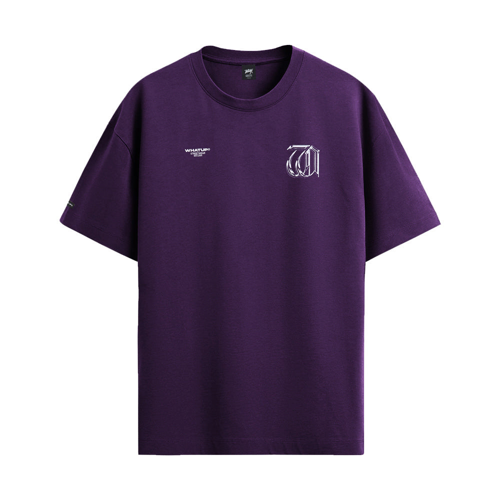 Polera Whatup Hombre Persigue Tus Sueños Morado