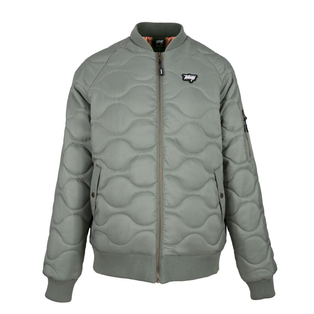 Chaqueta Full Zipper Aviator Green