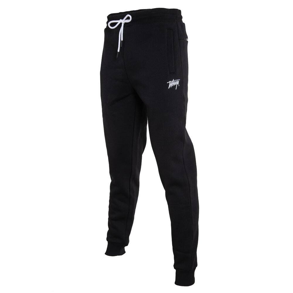 Pantalón Buzo All Black White