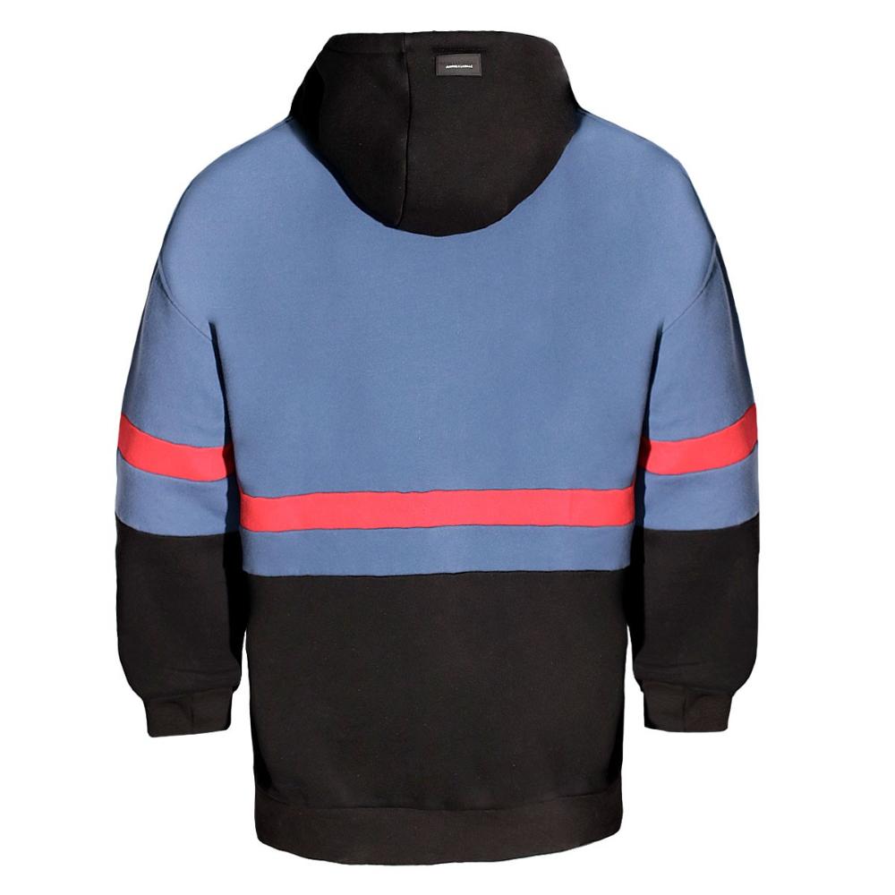 Polerón Oversize Mutt Hoodie Blue Petrol