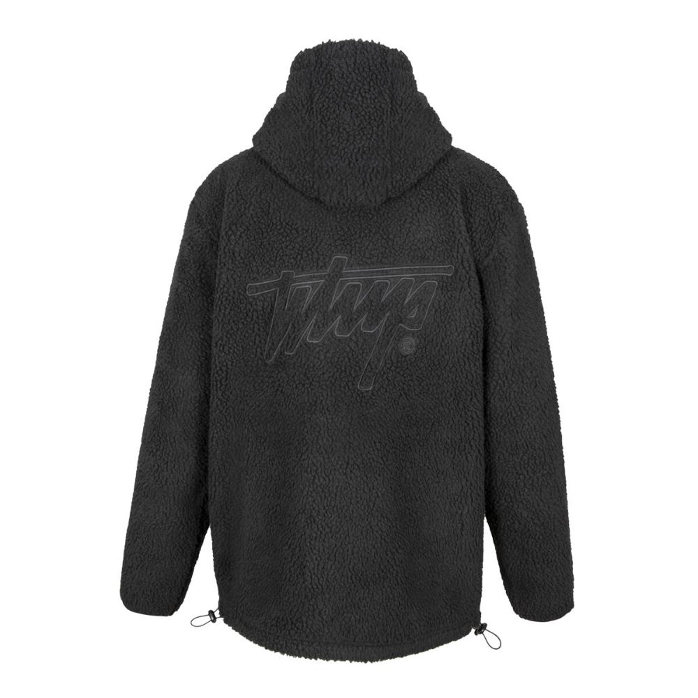Sherpa Men Full Zipper Black