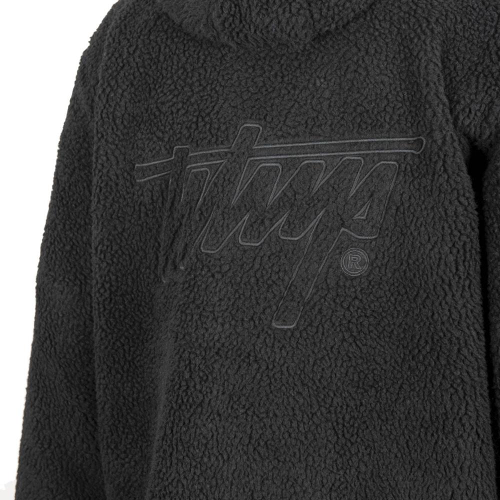 Sherpa Men Full Zipper Black