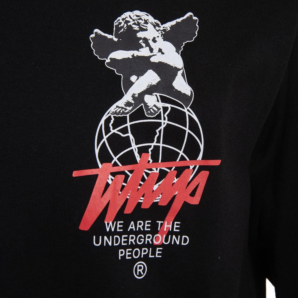 Polera Manga larga  WHATUP Hombre  I2309 Negro