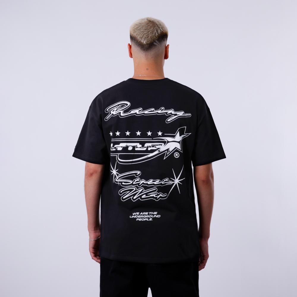 Polera Oversize Racing Black